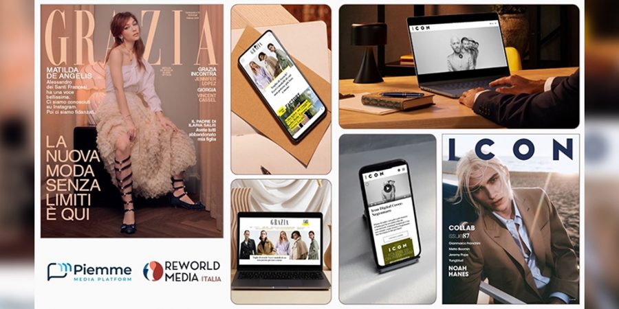 Reworld Media Italia affida a Piemme la raccolta di Grazia e Icon