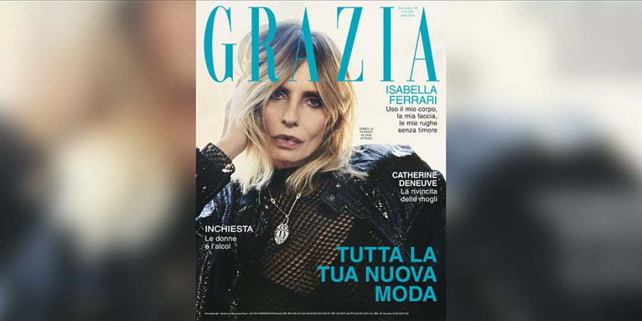 Isabella Ferrari a Grazia: “Non ho paura del mio corpo che cambia”