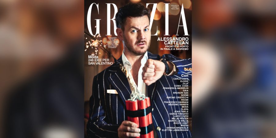 GRAZIA PRESENTA UN NUMERO SPECIALE DEDICATO ALLA 75ESIMA EDIZIONE DEL FESTIVAL DI SANREMO