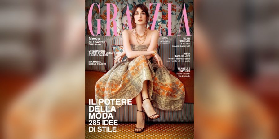 La nuova protagonista di copertina di Grazia è l’attrice Pilar Fogliati