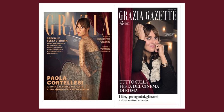 IN OCCASIONE DELLA FESTA DEL CINEMA DI ROMA GRAZIA PRESENTA UN NUMERO SPECIALE, LA GAZETTE, AGGIORNAMENTI SU GRAZIA.IT E SU INSTAGRAM