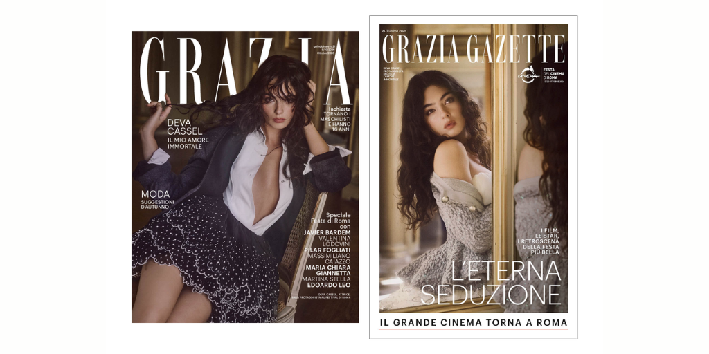 GRAZIA DEDICA ALLA FESTA DEL CINEMA DI ROMA UN NUMERO SPECIALE E LA GAZETTE